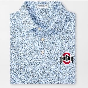 PETER MILLAR The Ohio State Blitz Performance Jersey Polo